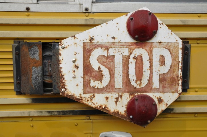 man dies in bus accident