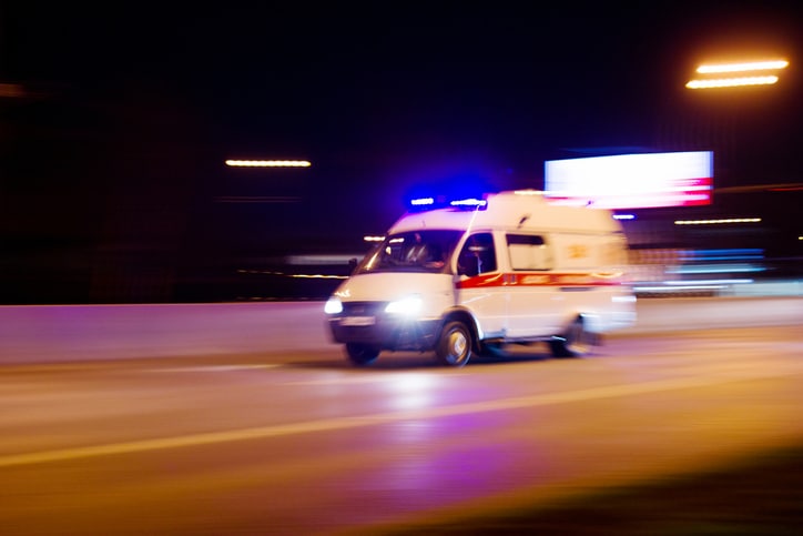 man dies in 3 car pile up
