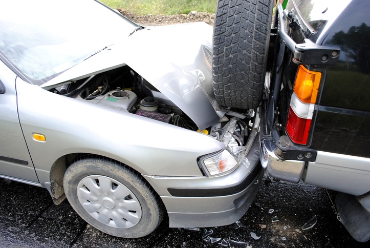 man dies in rear end accident